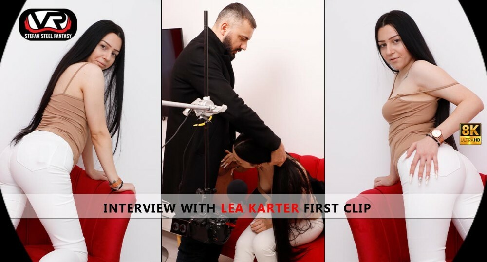 Lea Karter Steamy VR Interview First Clip