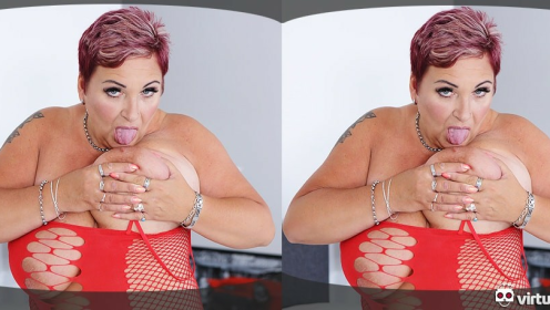 Joanna Crow BBW Redhead Mature Tease