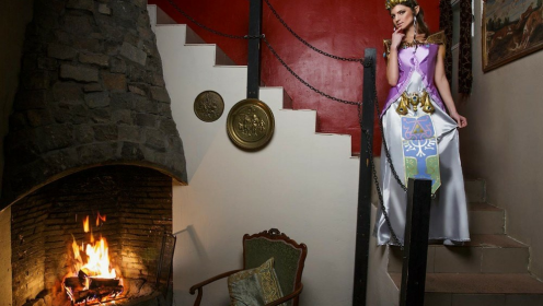 Gina Gerson in Zelda XXX Parody VR Adventure