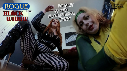 Rogue vs Black Widow: Epic Giantess VR Clash