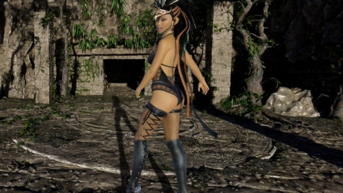 Jungle Queen Seductive CGI Poses in 4K