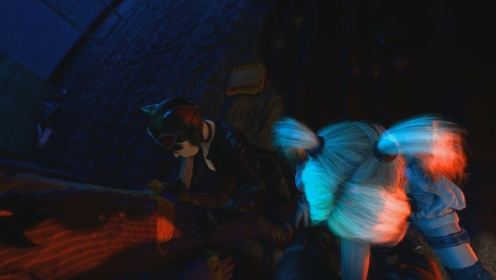 Harley Quinn and Catwoman in Fierce XXX Clash