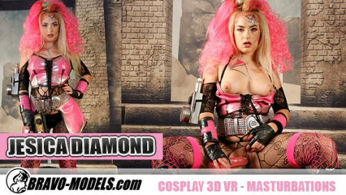 Jessica Diamond Solo Sensation in Stunning 4K