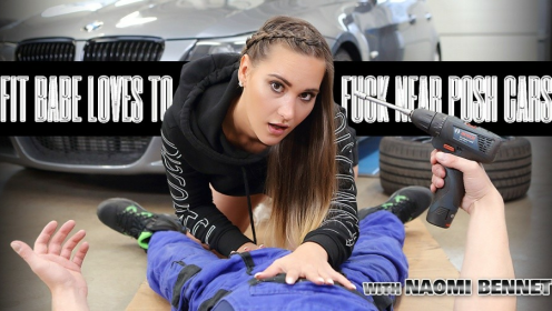 Naomi Bennet in Hot Car Sex Adventure