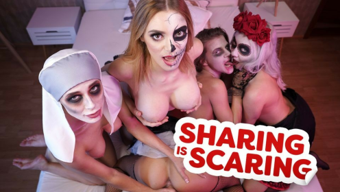 Halloween Orgy Thrill with Marilyn Sugar