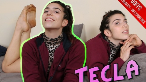 Tecla’s Sexy Toes Spread Wide in VR Bliss