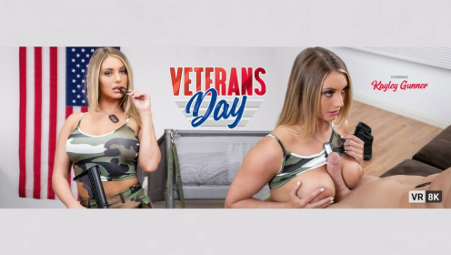 Kayley Gunner in Veterans Day VR Passion