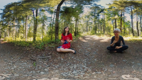 Raven Snow's Sensual VR Forest Adventure