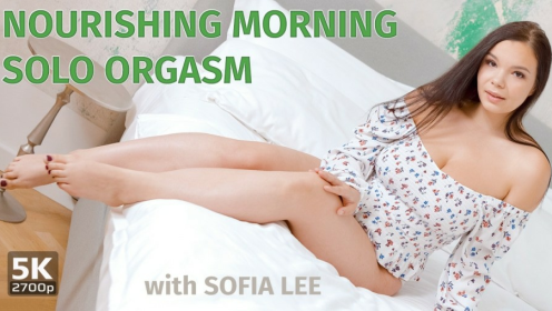 Sofia Lee Morning Solo Orgasm Bliss