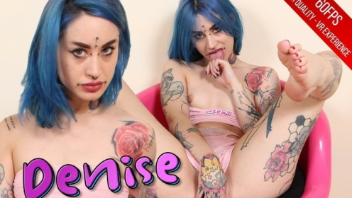 Denise's Sizzling Foot Tease in Stunning 4K