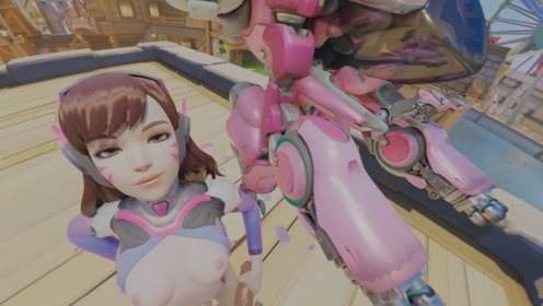 Dva Outdoor Handjob in Park - XXX Parody Thrill