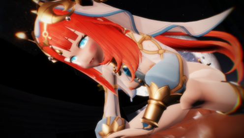 Genshin Impact - Nilou Xmas Eve Riding (A XXX Parody)