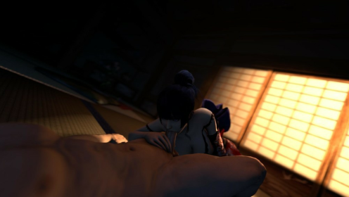 Nyotengu Dominates Rookies in 4K XXX Parody