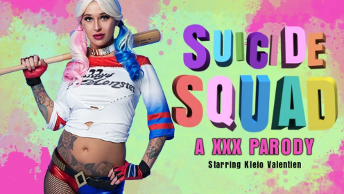 Harley Quinn VR Cosplay: Kleio Valentien Drilled