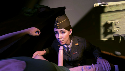 Corporal Green in Call of Duty XXX Parody 4K