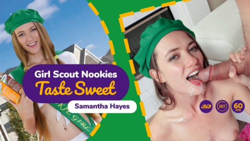 Samantha Hayes in Sweet Girl Scout VR Fantasy