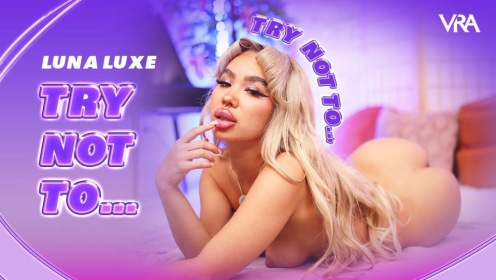 Luna Luxe in Sensual Solo VR Challenge