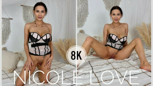 Nicole Love Solo Masturbation in Stunning 8K