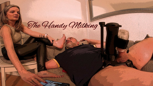 Sabdeluxe in Handy Milking VR Passion