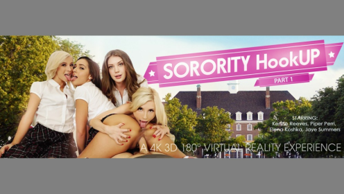 Sorority Hookup: Teen VR Orgy Thrill