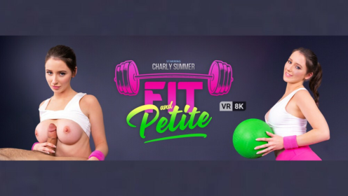 Charly Summer in Fit Petite Gym Action