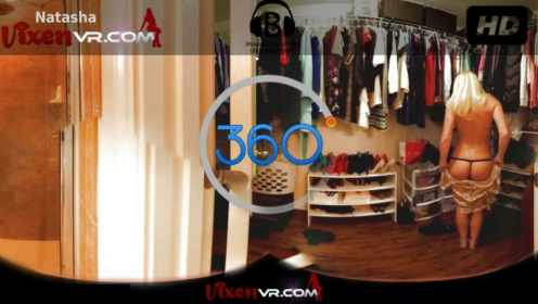 Natasha's Seductive Dressing Room Voyeur Peek