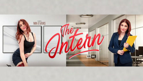 Mia Evans in Steamy Office Intern Seduction