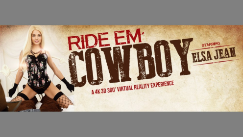 Ride Wild with Elsa Jean in Cowboy VR Fantasy