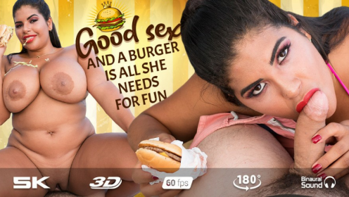 Sheila Ortega Kinky Poolside Feast in VR