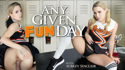Aubrey Sinclair in Hot Remastered VR Action