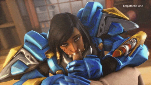 Pharah Overwatch Parody: Erotic Support in 4K VR