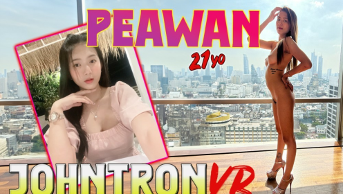 Skinny Thai Guide Peawan in Wild VR Passion