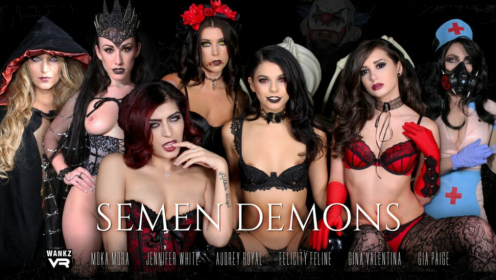 Semen Demons VR Orgy in Stunning 6K
