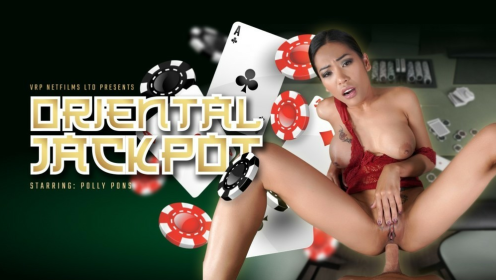 Polly Pons in Asian Jackpot VR Thrill