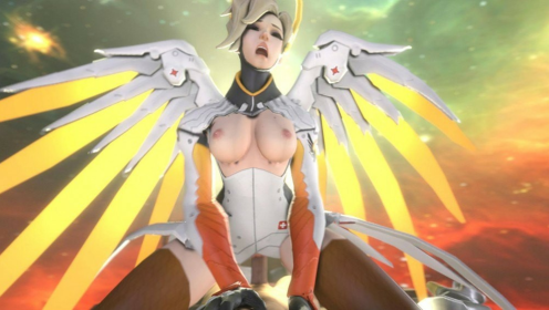 Mercy Sky High Passion in VR Parody