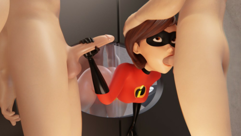 Elastigirl Gangbang: Epic XXX Parody in 4K
