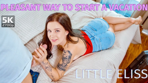 Little Eliss in Steamy Vacation Start VR
