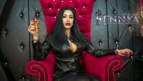 Mistress Kennya - SPH Verbal Humiliation Power Exchange Cigar Smoking Cuckolding
