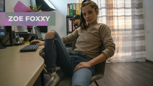 Zoe Foxxy - Office romance with a horny coworker