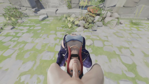 Akali Bends Backwards in Stunning VR Parody